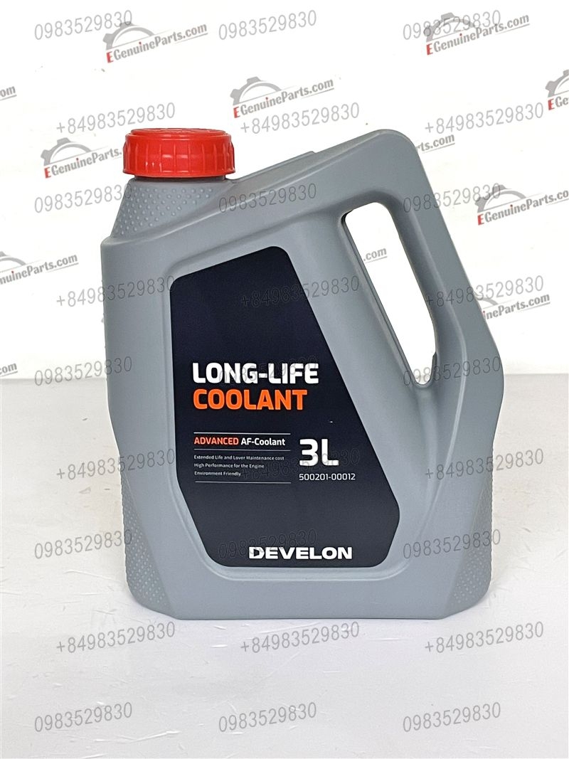 (Gray) Can nước làm mát két nước Develon 3 lít - Xám